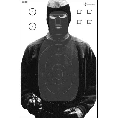 Law Enforcement Targets Action Target Multi Purpose Qualification Photo Target