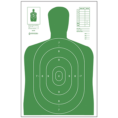 Action Target : B-27E Economy Target (Green) - ALL WEATHER RESISTANT ...